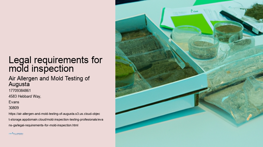 Legal requirements for mold inspection