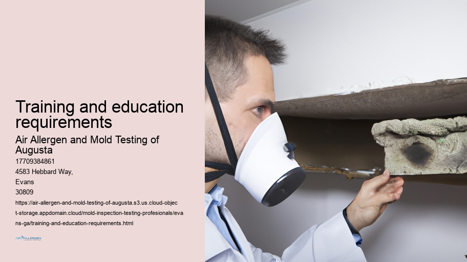 Training and education requirements